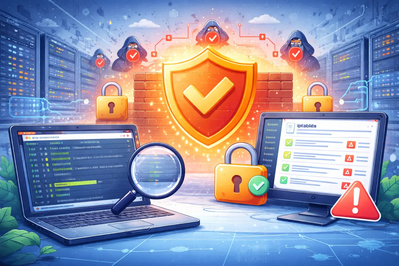 Practical Guide to Nmap and iptables on Linux